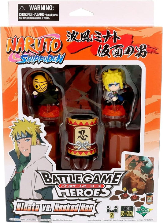 Epoch Toys Naruto game Minato vs. Masked Man | Makochan