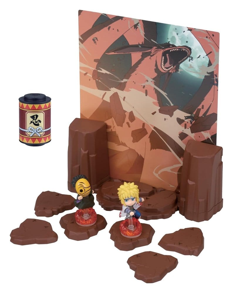 Epoch Toys Naruto game Minato vs. Masked Man | Makochan