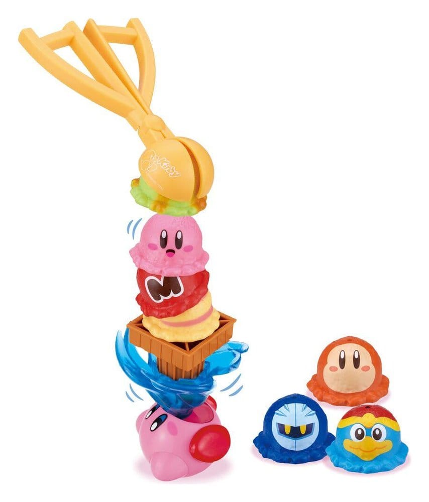 Epoch Toys Kirby game Ice Cream Stacking Tower | Makochan