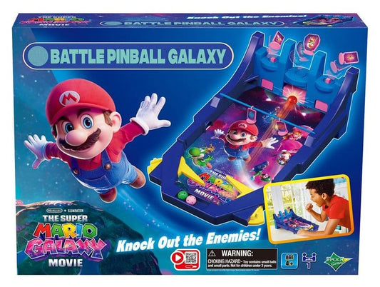 Epoch Toys Super Mario game Galaxy Movie Battle Pinball | Makochan