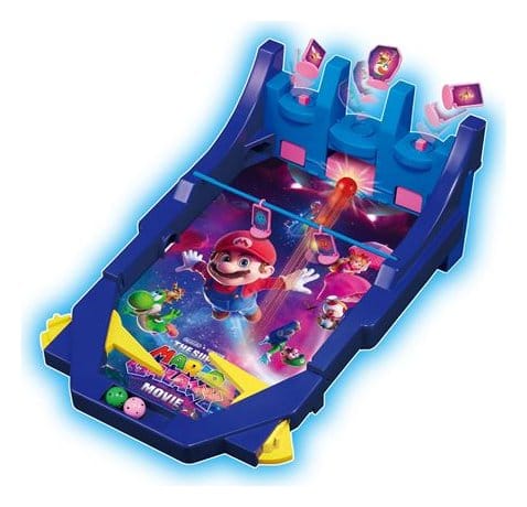 Epoch Toys Super Mario game Galaxy Movie Battle Pinball | Makochan