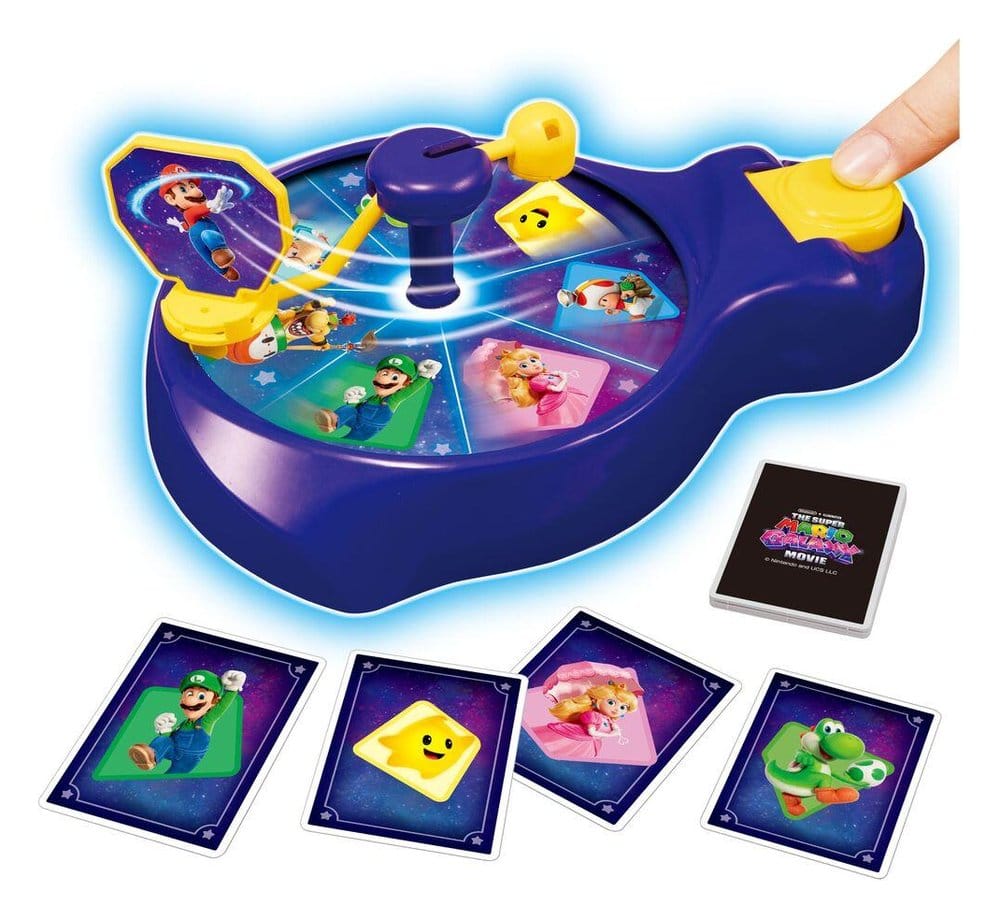 Epoch Toys Super Mario game Galaxy Movie Spin'n Match | Makochan