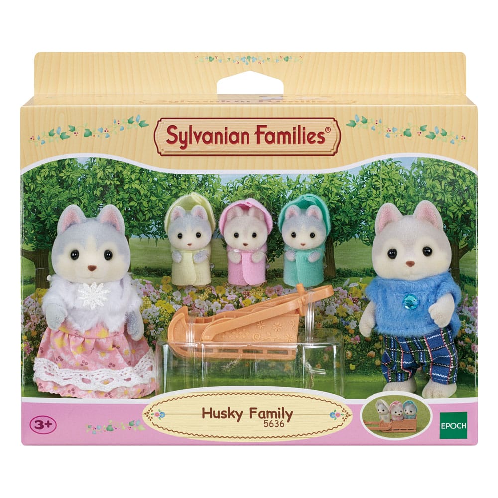 Epoch Toys Sylvanian Families: Family Husky figure 8 cm | Makochan