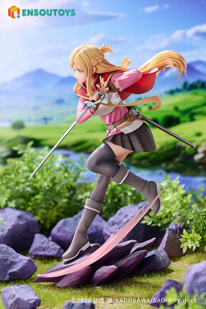 Ensoutoys Sword Art Online Statue 1/7 Progressive Scherzo of Deep Night Kirito & Asuna Set | Makochan