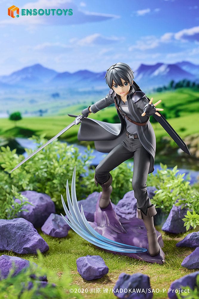 Ensoutoys Sword Art Online Statue 1/7 Progressive Scherzo of Deep Night Kirito & Asuna Set | Makochan