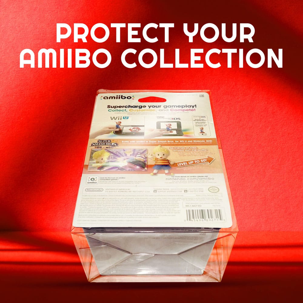Evoretro PET Protectors 10-Pack for Amiibo Figures | Makochan