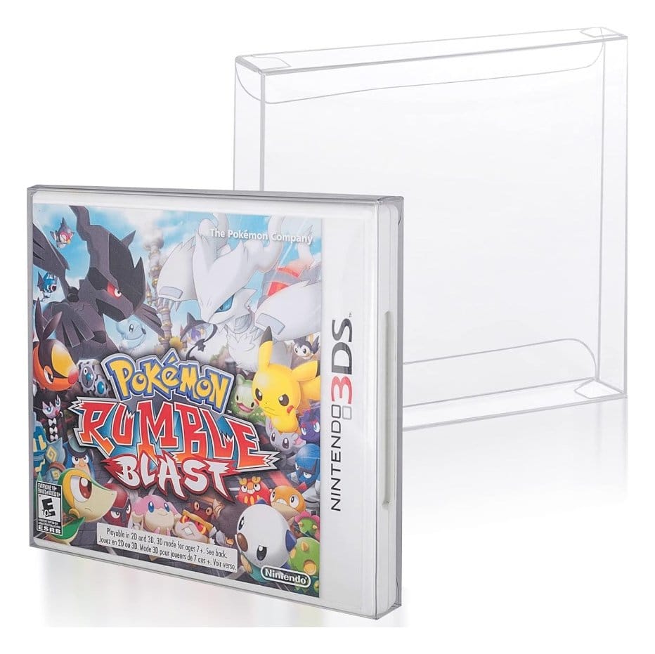 Evoretro PET Protectors 25-Pack for PS1/Single CD/Dreamcast (Jewel Case) Games | Makochan