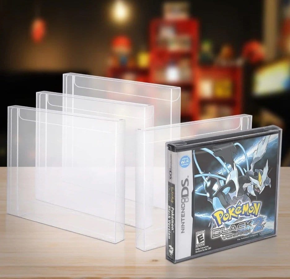Evoretro PET Protectors 25-Pack for Nintendo DS Games | Makochan