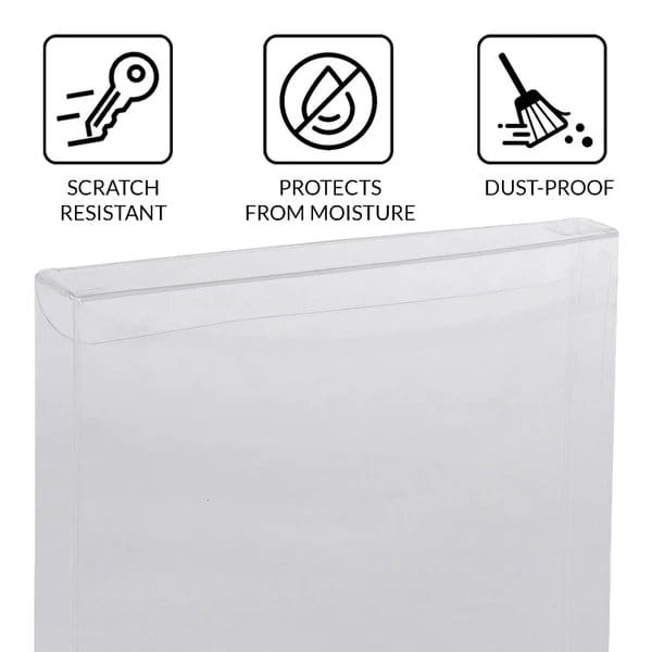 Evoretro PET Protectors 25-Pack for Nintendo DS Games | Makochan