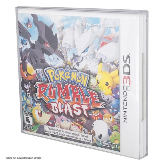Evoretro PET Protectors 25-Pack for 3DS (NTSC) Games | Makochan