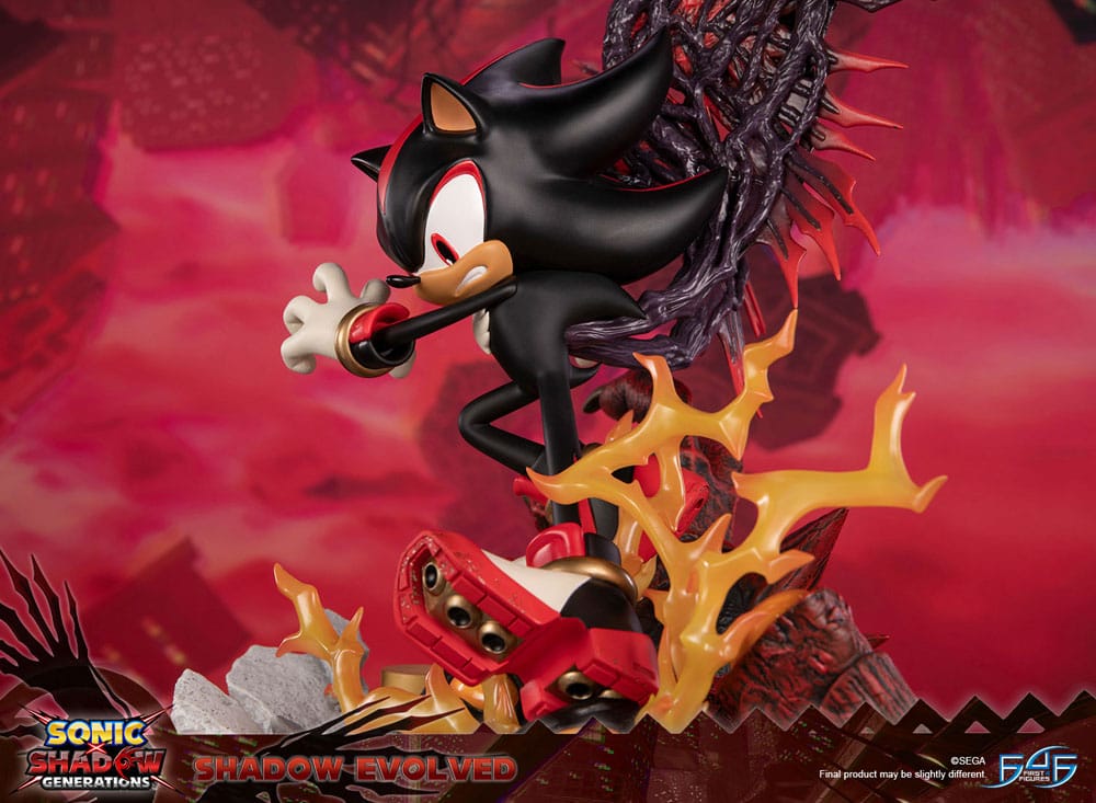 First 4 Figures Sonic X Shadow Generations Statue Shadow Evolved 58 cm - Damaged packaging | Makochan