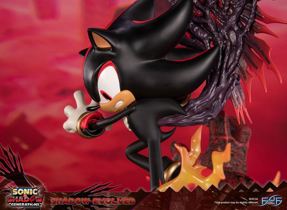 First 4 Figures Sonic X Shadow Generations Statue Shadow Evolved 58 cm - Damaged packaging | Makochan