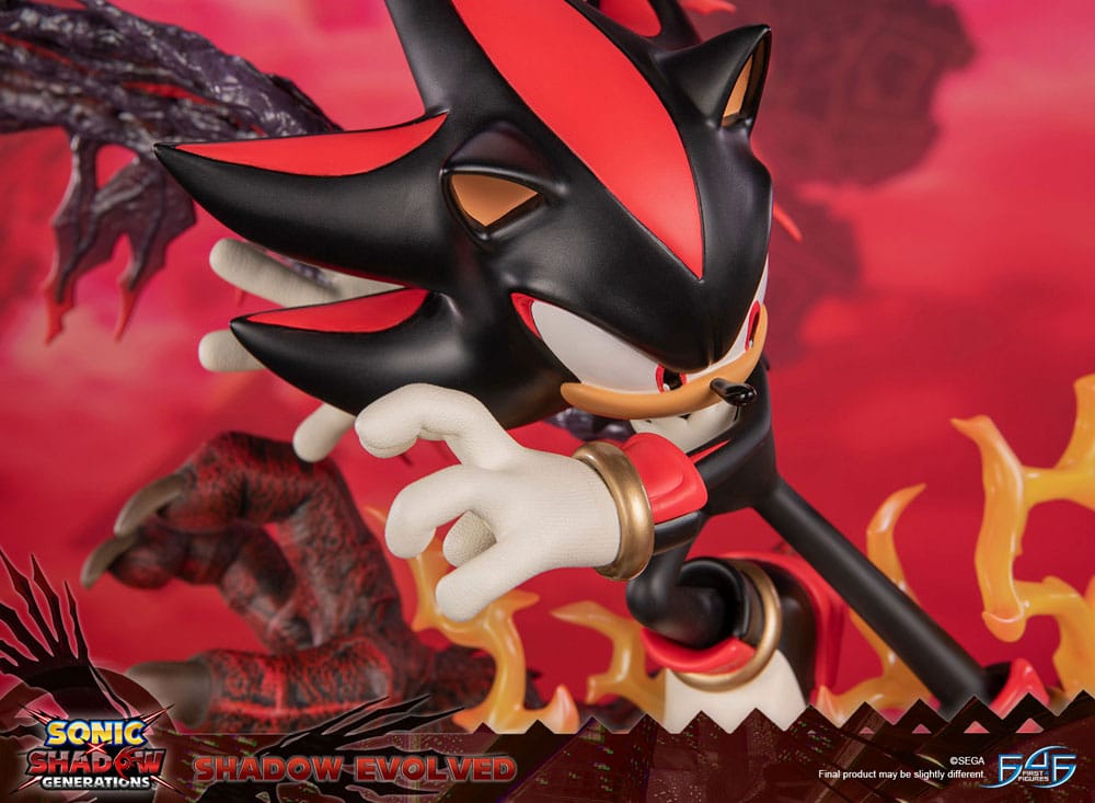 First 4 Figures Sonic X Shadow Generations Statue Shadow Evolved 58 cm - Damaged packaging | Makochan
