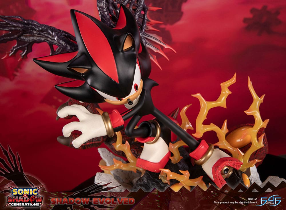 First 4 Figures Sonic X Shadow Generations Statue Shadow Evolved 58 cm - Damaged packaging | Makochan