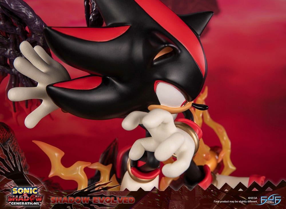 First 4 Figures Sonic X Shadow Generations Statue Shadow Evolved 58 cm - Damaged packaging | Makochan