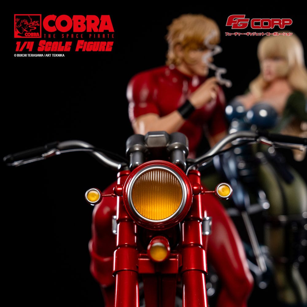 Future Gadget Corporation Space Pirate Cobra Statue 1/4 Cobra & Jane Royal (Spacesuit Ver.) 47 cm | Makochan