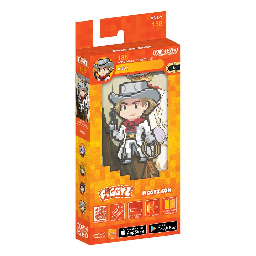 FiGGYZ Cowboy Bebop FiGGYZ Magnet Collectible Andy 11 cm | Makochan