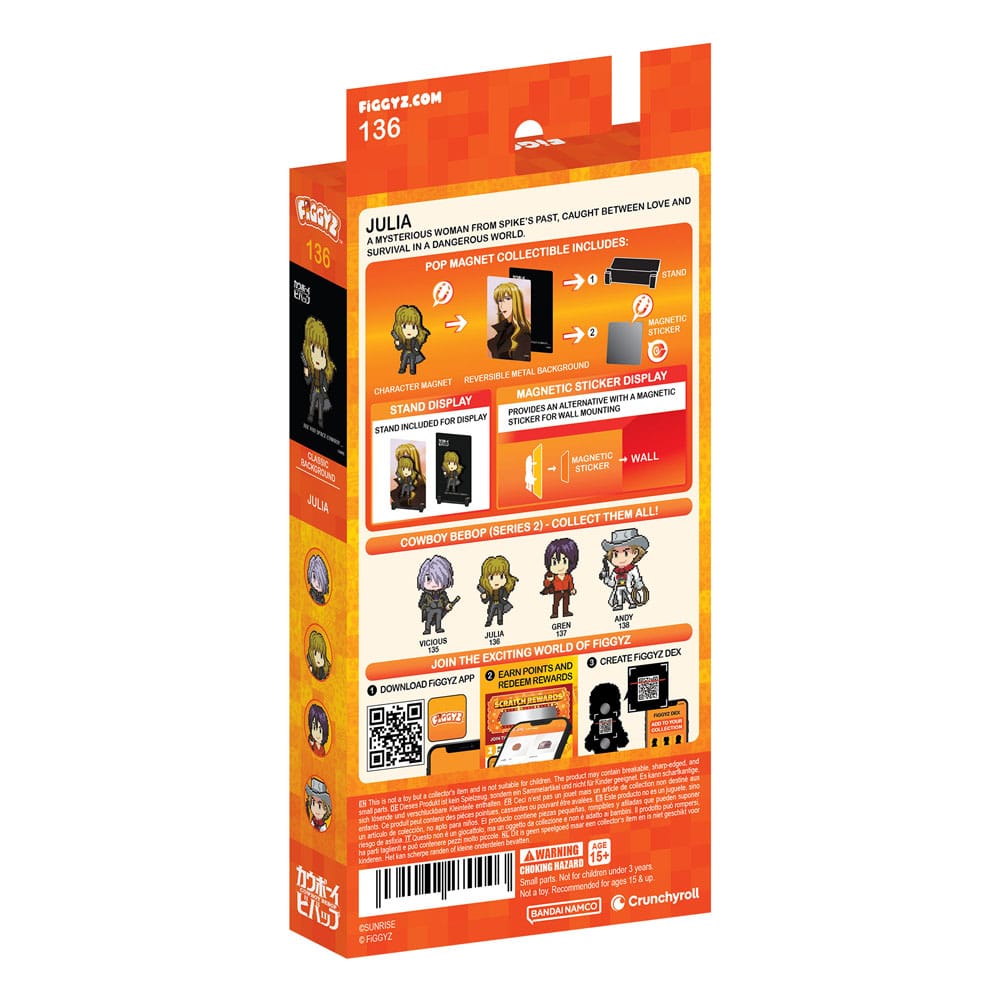 FiGGYZ Cowboy Bebop FiGGYZ Magnet Collectible Julia 11 cm | Makochan