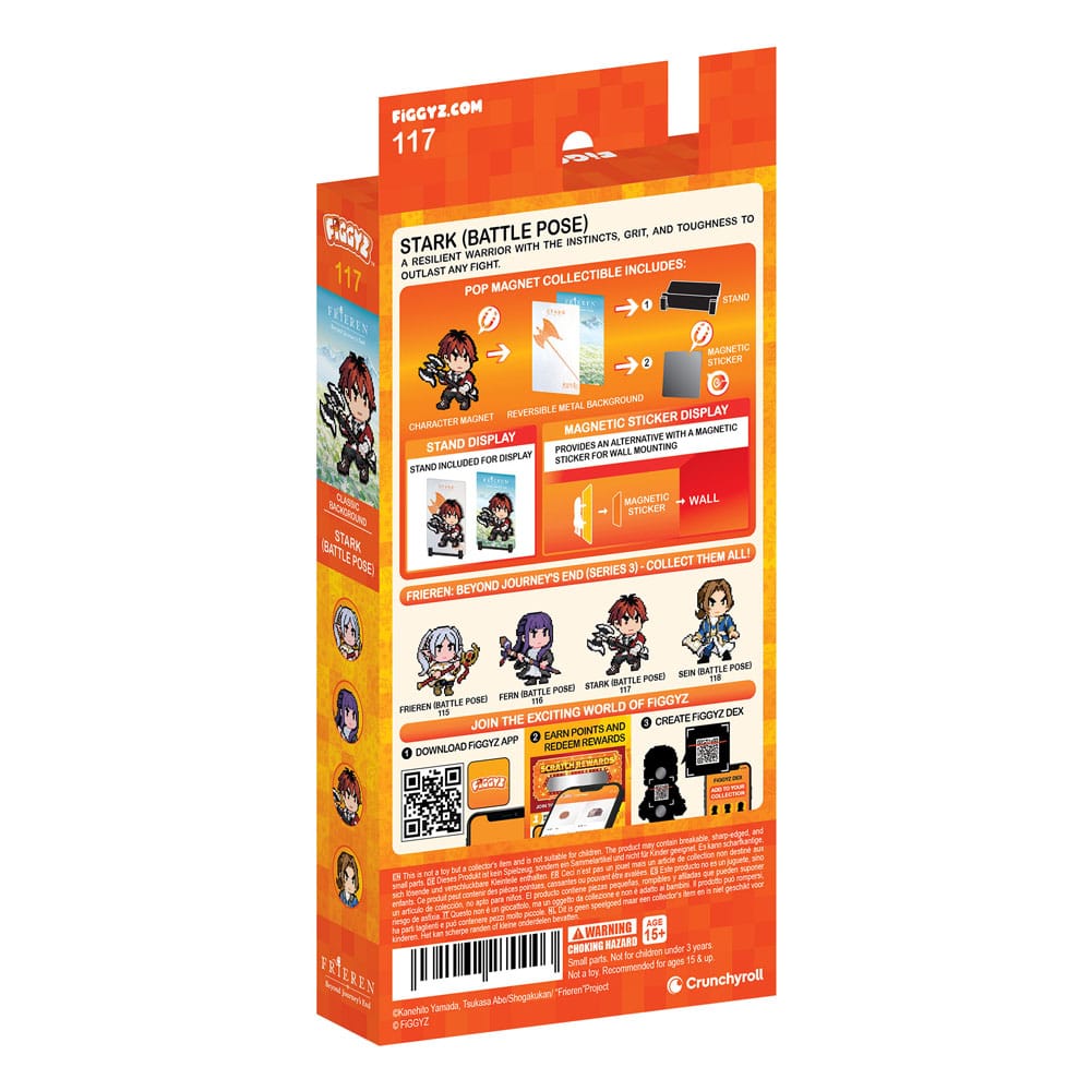FiGGYZ Frieren: Beyond Journey's End FiGGYZ Magnet Collectible Stark (Battle Pose) 11 cm | Makochan