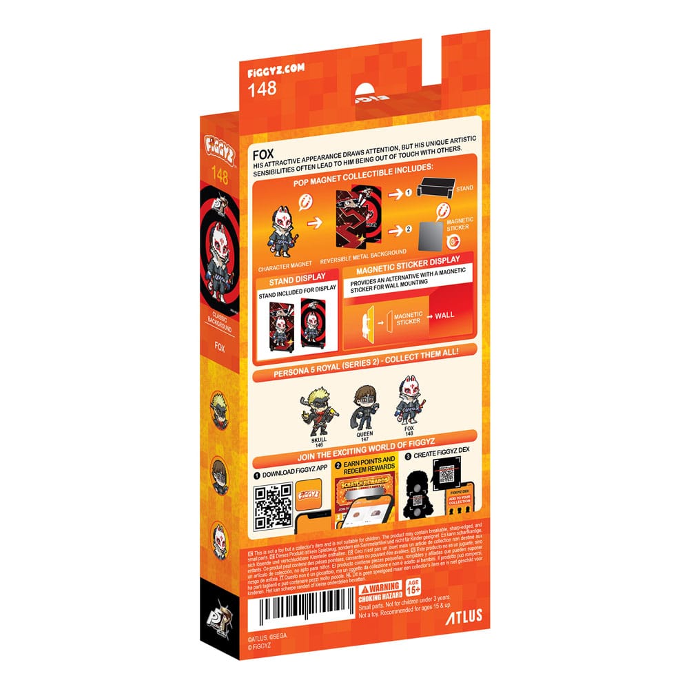 FiGGYZ Persona 5 FiGGYZ Magnet Collectible Fox 11 cm | Makochan