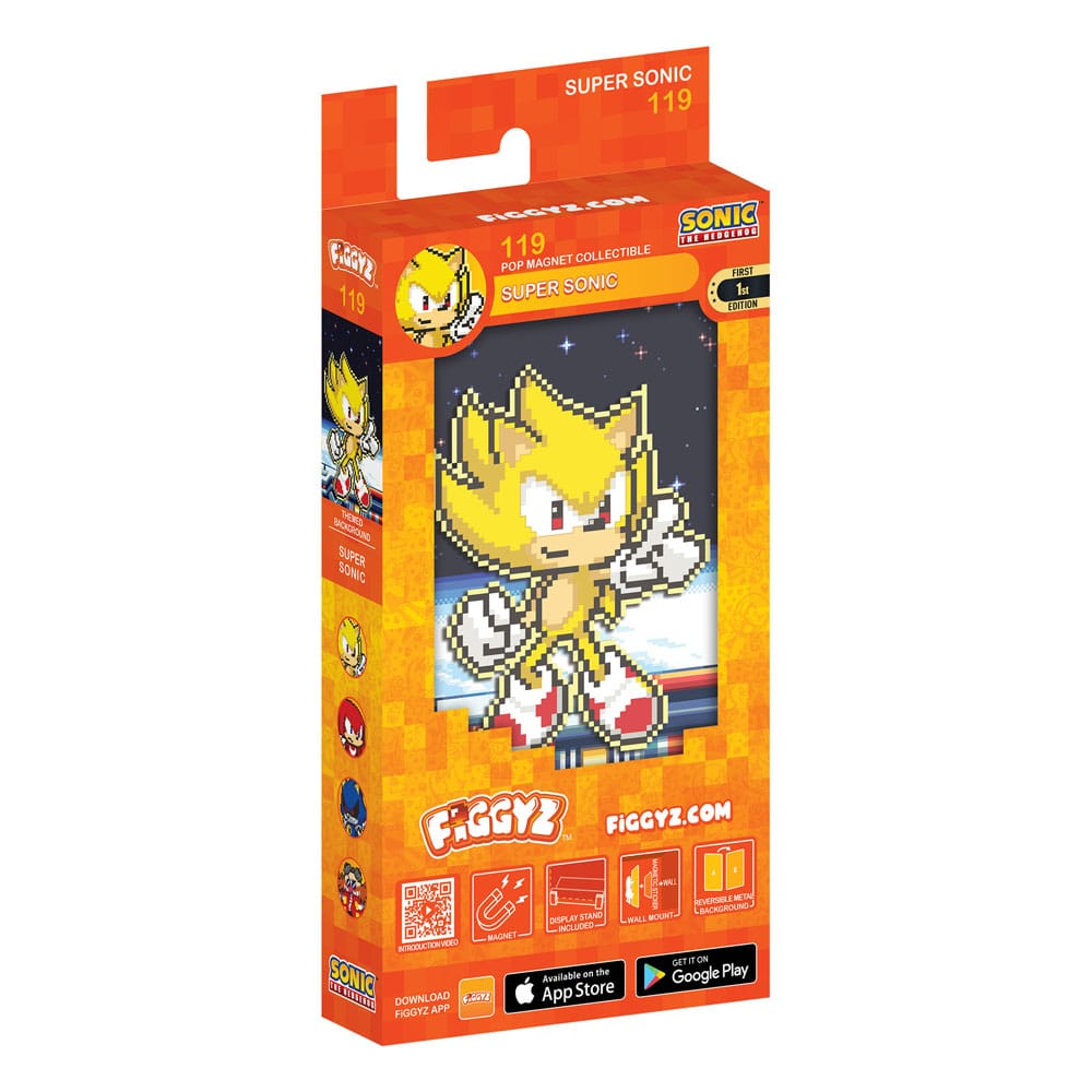 FiGGYZ Sonic the Hedgehog (Modern) FiGGYZ Magnet Collectible Super Sonic 11 cm | Makochan