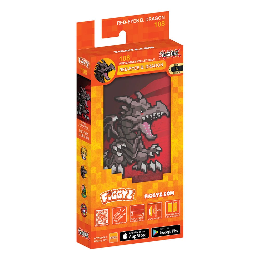 FiGGYZ Yu-Gi-Oh! FiGGYZ Magnet Collectible Red-Eyes B. Dragon 11 cm | Makochan