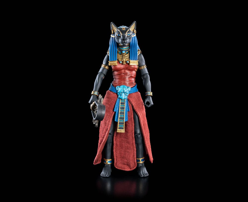 Four Horsemen Toy Design Figura Obscura Actionfigur Bastet Black & Red | Makochan