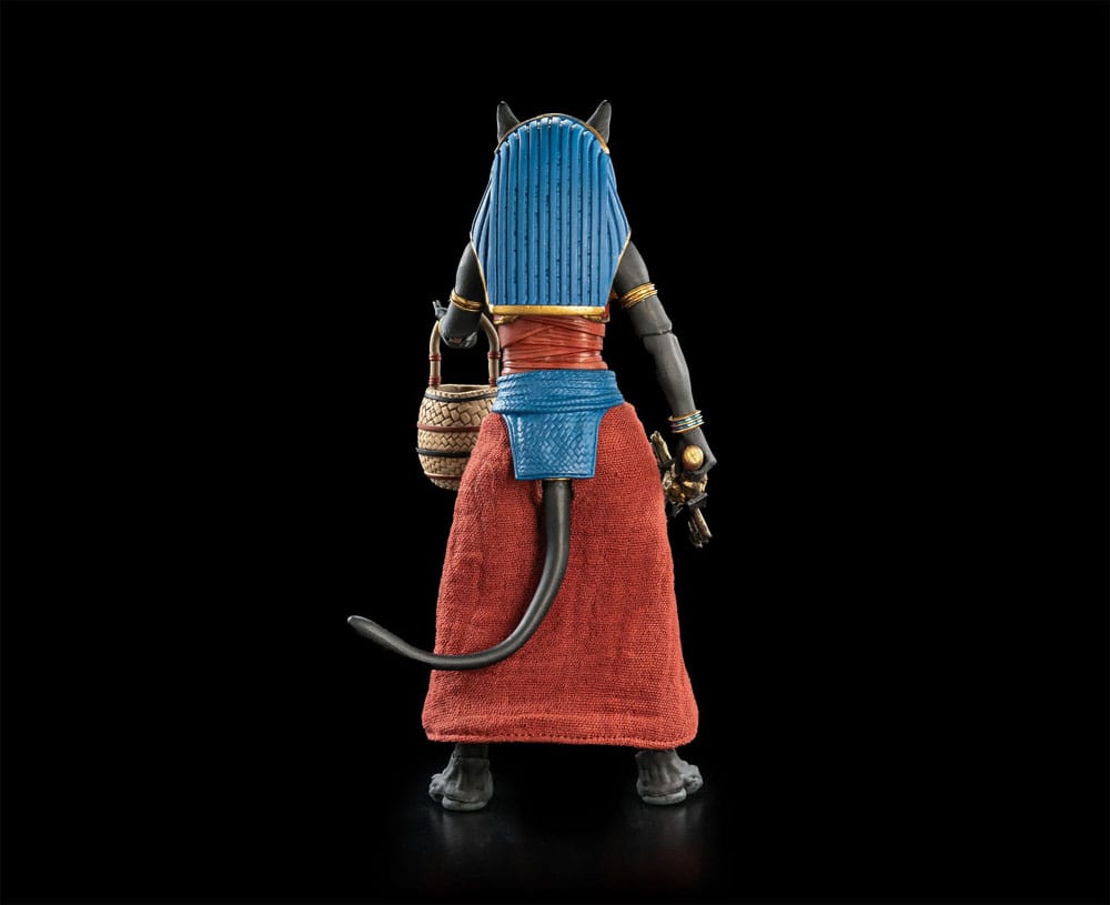 Four Horsemen Toy Design Figura Obscura Actionfigur Bastet Black & Red | Makochan