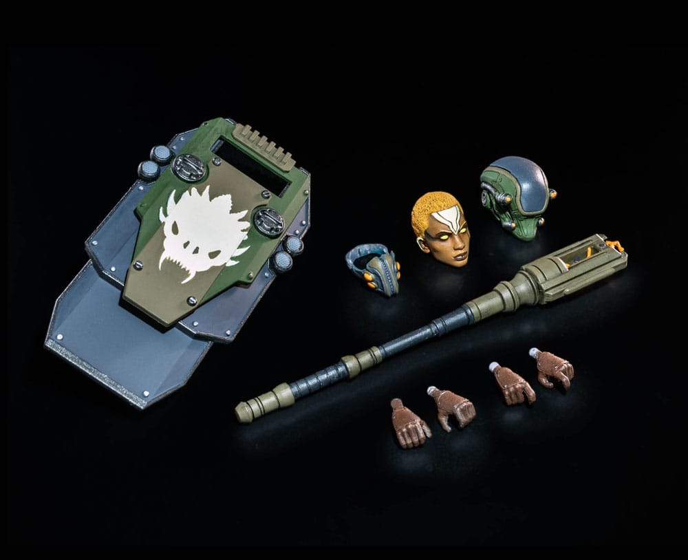 Four Horsemen Toy Design Cosmic Legions: OxKrewe Book Two Harrow Zone Actionfigur Jobara Kee 18 cm | Makochan