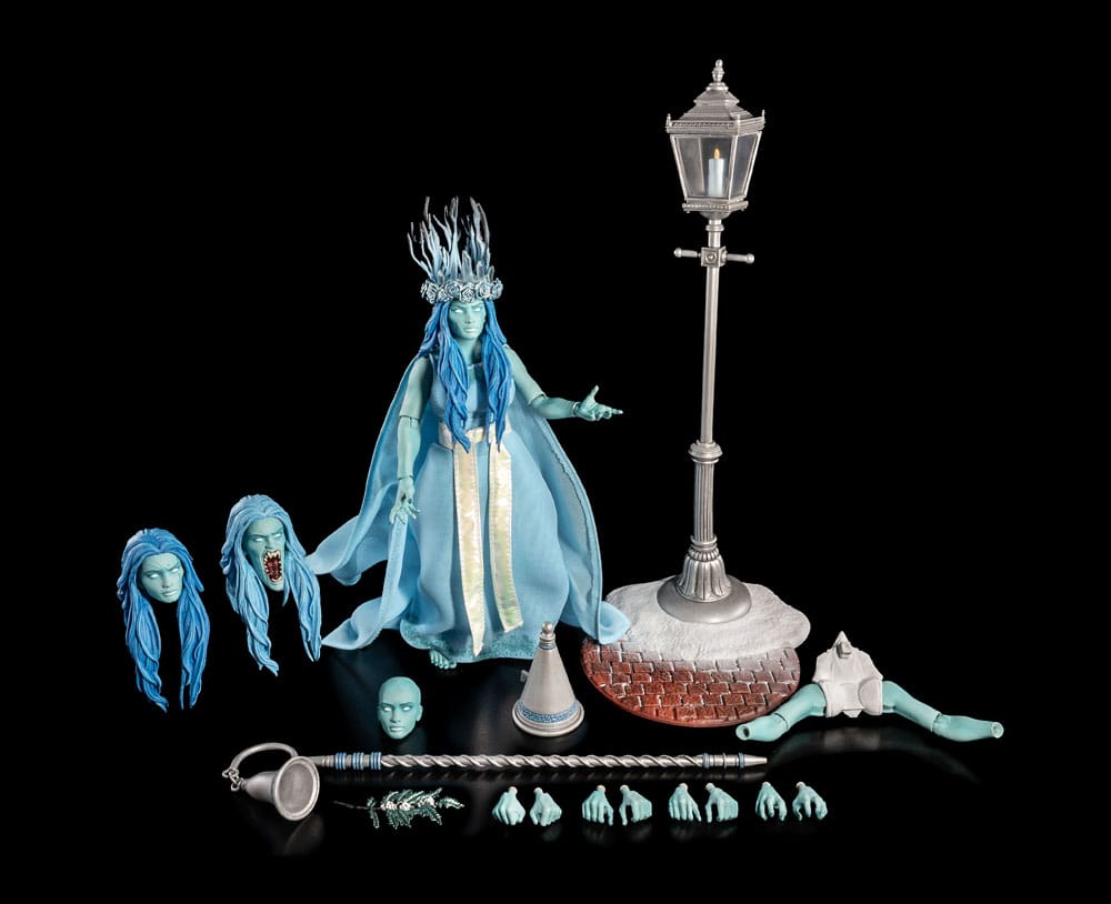 Four Horsemen Toy Design Figura Obscura Actionfigur Ghost of Christmas Past Haunted Blue | Makochan