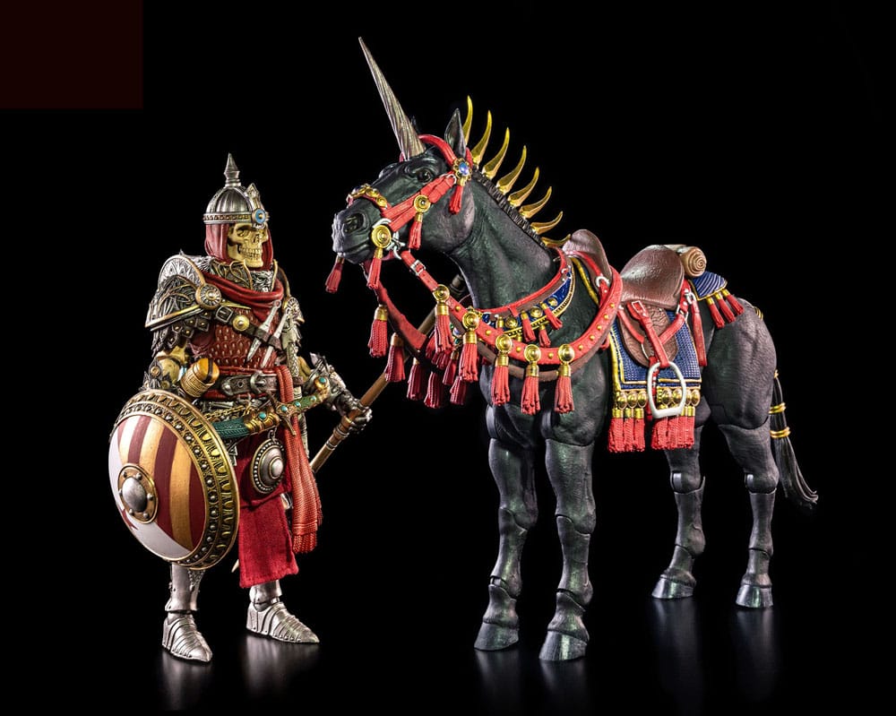 Four Horsemen Toy Design Mythic Legions: Rising Sons Actionfigur Uumbra (Unicorn Steed) 15 cm | Makochan