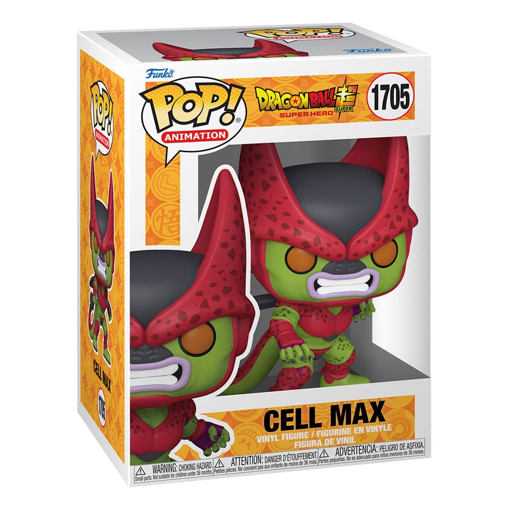 Funko Dragon Ball Super: Super Hero POP! Vinyl Figure Cell Max 9 cm | Makochan