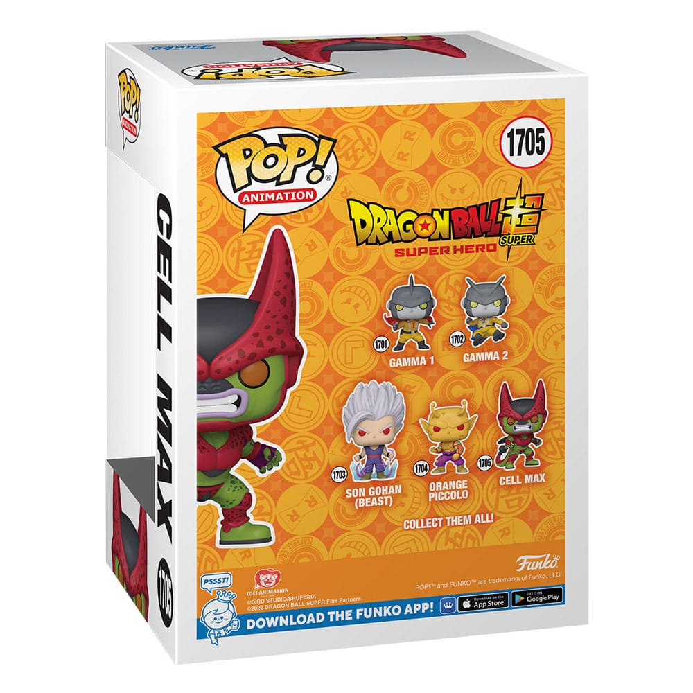 Funko Dragon Ball Super: Super Hero POP! Vinyl Figure Cell Max 9 cm | Makochan