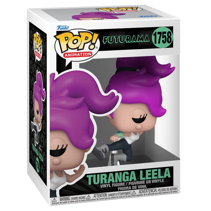 Funko Futurama Pop! Animation Vinyl Figure Turanga Leela 9 cm | Makochan