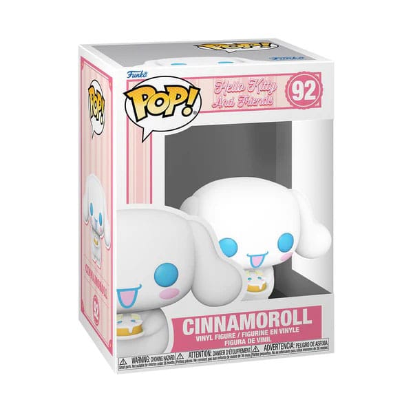 Funko Hello Kitty POP! Sanrio Vinyl Figure Cinnamaroll with Dessert 9 cm | Makochan