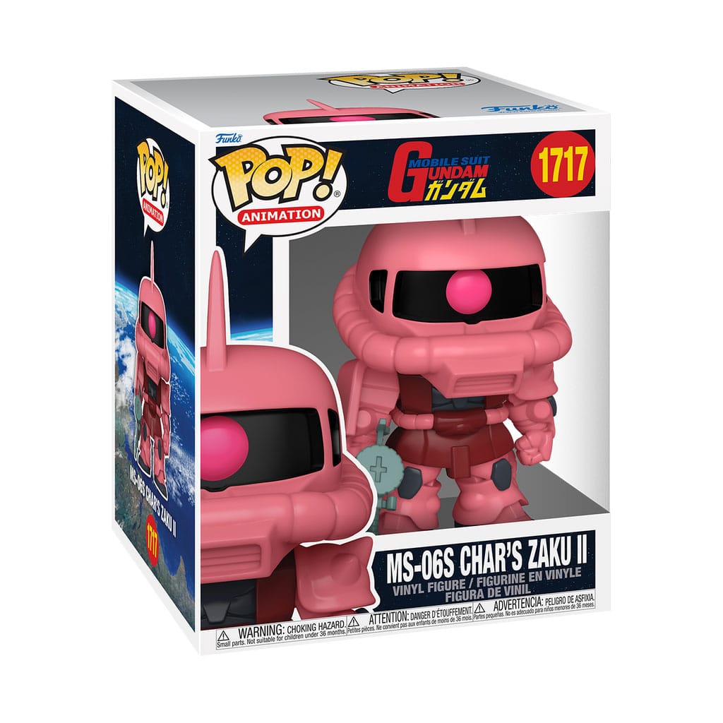 Funko Gundam Oversized POP! Vinyl Figure CHARS ZAKU II 15 cm | Makochan