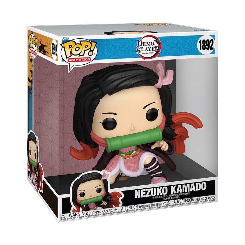 Funko Demon Slayer: Kimetsu no Yaiba Super Sized Jumbo POP! Vinyl Figure Nezuko 25 cm | Makochan