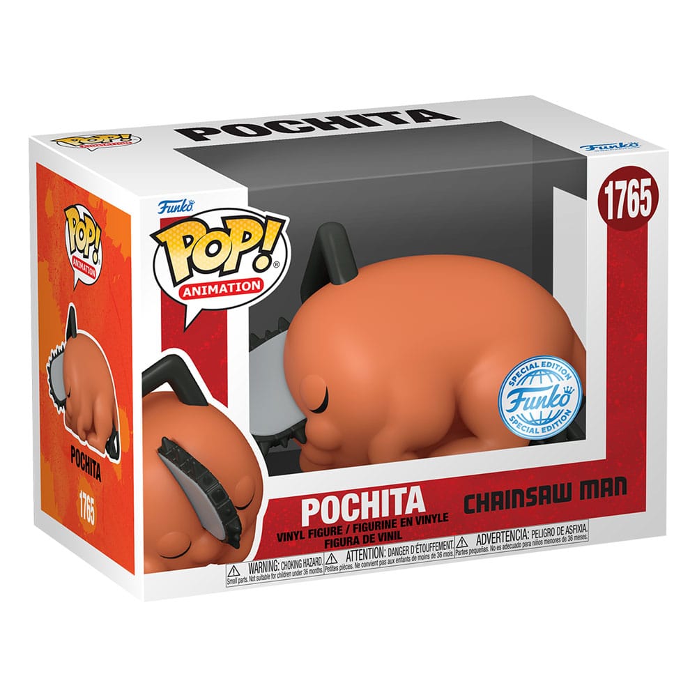 Funko Chainsaw Man POP! Movies Vinyl Figure Sleeping Pochita Exclusive 9 cm | Makochan