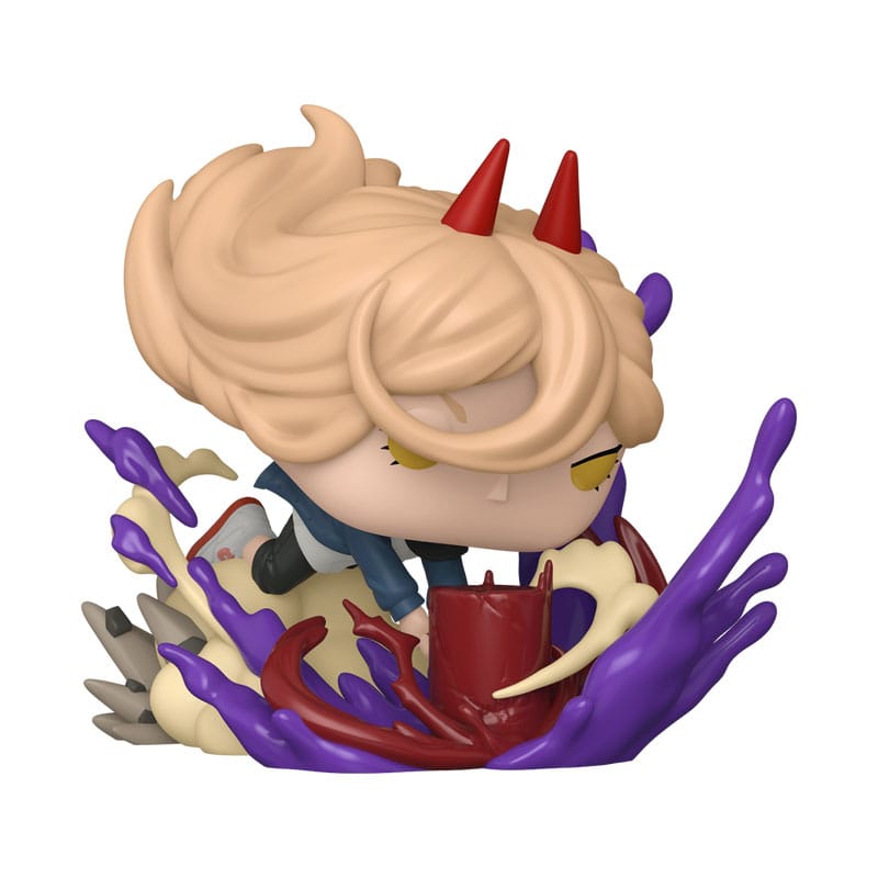 Funko Chainsaw Man POP! Deluxe Vinyl Figure Power (Blood Mallet) 16 cm | Makochan