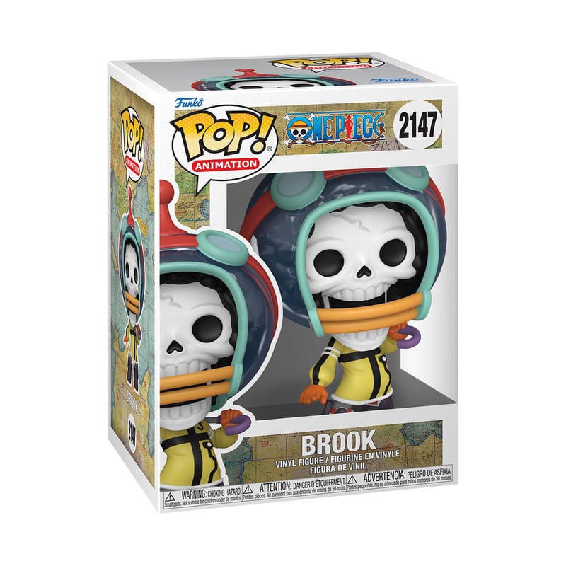 Funko One Piece POP! Animation Figure Brook (Egg) 9 cm | Makochan