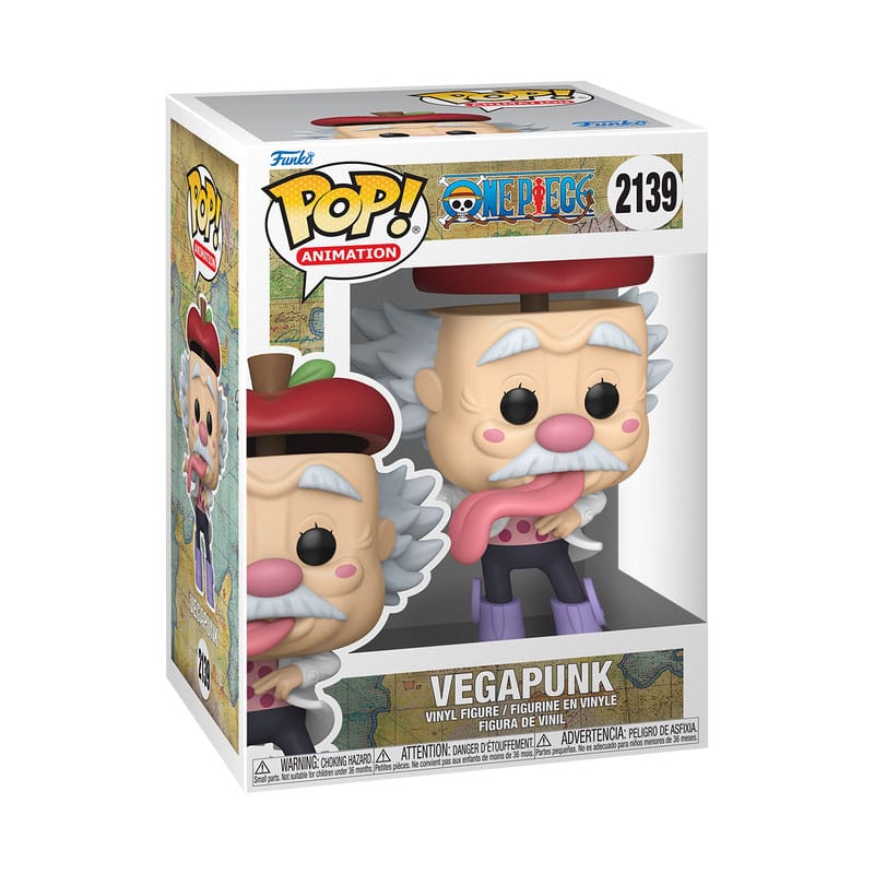 Funko One Piece POP! Animation Figure Dr Vegapunk 9 cm | Makochan