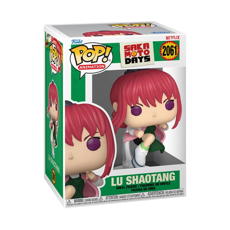 Funko Sakamoto Days POP! Animation Vinyl Figures Lu 9 cm | Makochan