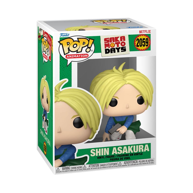 Funko Sakamoto Days POP! Animation Vinyl Figures Shin 9 cm | Makochan