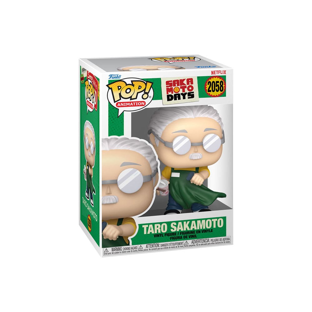 Funko Sakamoto Days POP! Animation Vinyl Figures Taro w/CH 9 cm Assortment (6) | Makochan