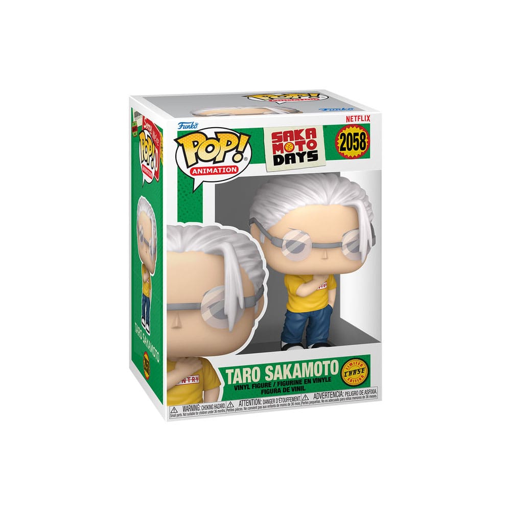 Funko Sakamoto Days POP! Animation Vinyl Figures Taro w/CH 9 cm Assortment (6) | Makochan