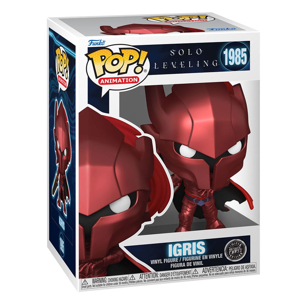 Funko Solo Leveling POP! Animation Vinyl Figure Igris with Chase 9 cm Assortment (6) | Makochan
