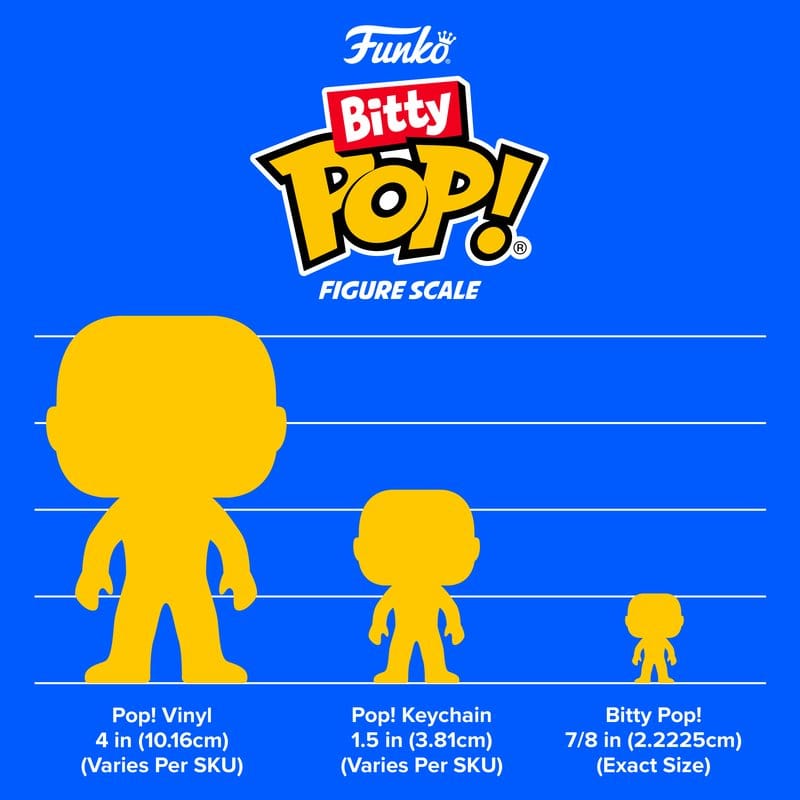Funko Demon Slayer: Kimetsu no Yaiba Bitty POP! Vinyl Figure 4-Pack Tanjiro 2,5 cm | Makochan
