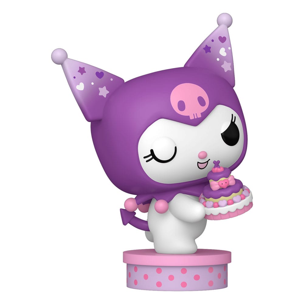 Funko Hello Kitty and Friends POP! Vinyl Figure Kuromi with Cake (20th Anniversary) 9 cm | Makochan