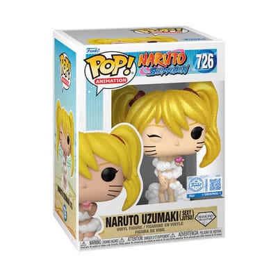 Funko Naruto Pop! Animation Vinyl Figure Naruto(Sexy Jutsu) Diamond Collection Exclusive Edition 9 cm | Makochan