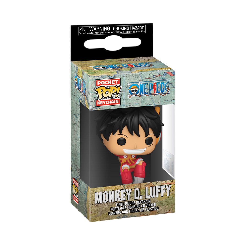 Funko One Piece POP! Vinyl Keychains 4 cm Luffy(Egghead) Display (12) | Makochan